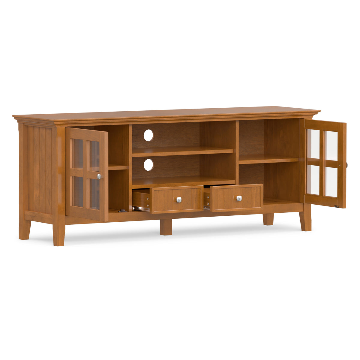 Light Golden Brown | Acadian 60 inch TV Media Stand