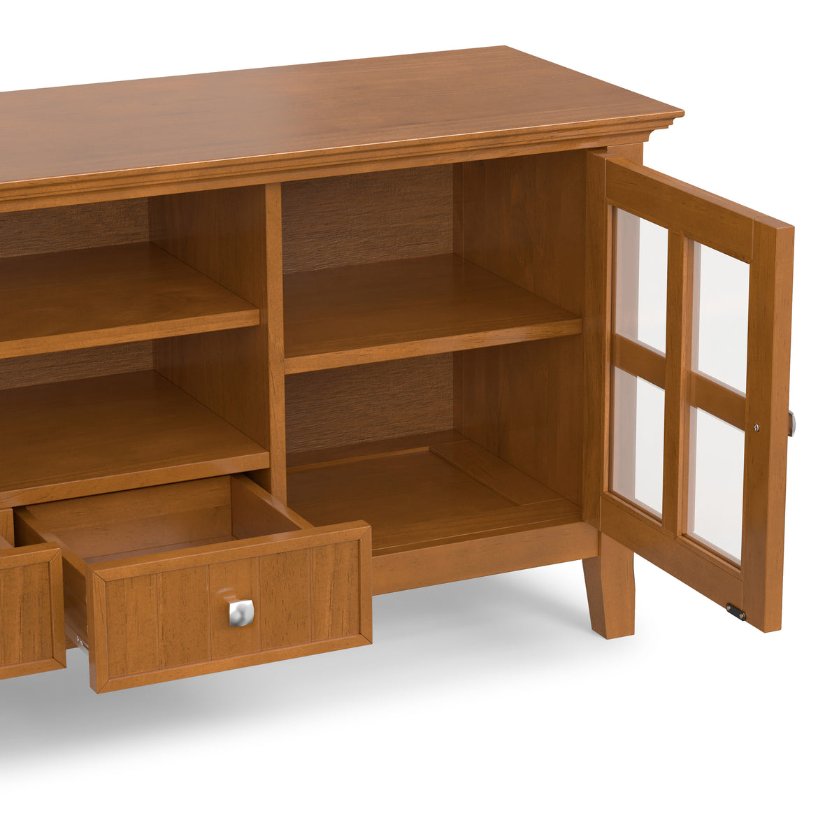 Light Golden Brown | Acadian 60 inch TV Media Stand