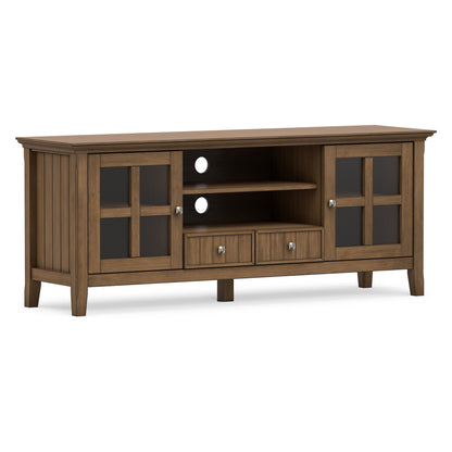 Rustic Natural Aged Brown | Acadian 60 inch TV Media Stand