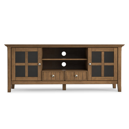 Rustic Natural Aged Brown | Acadian 60 inch TV Media Stand