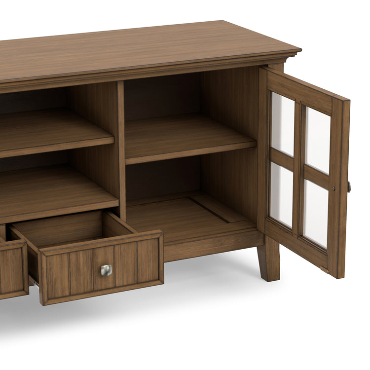 Rustic Natural Aged Brown | Acadian 60 inch TV Media Stand