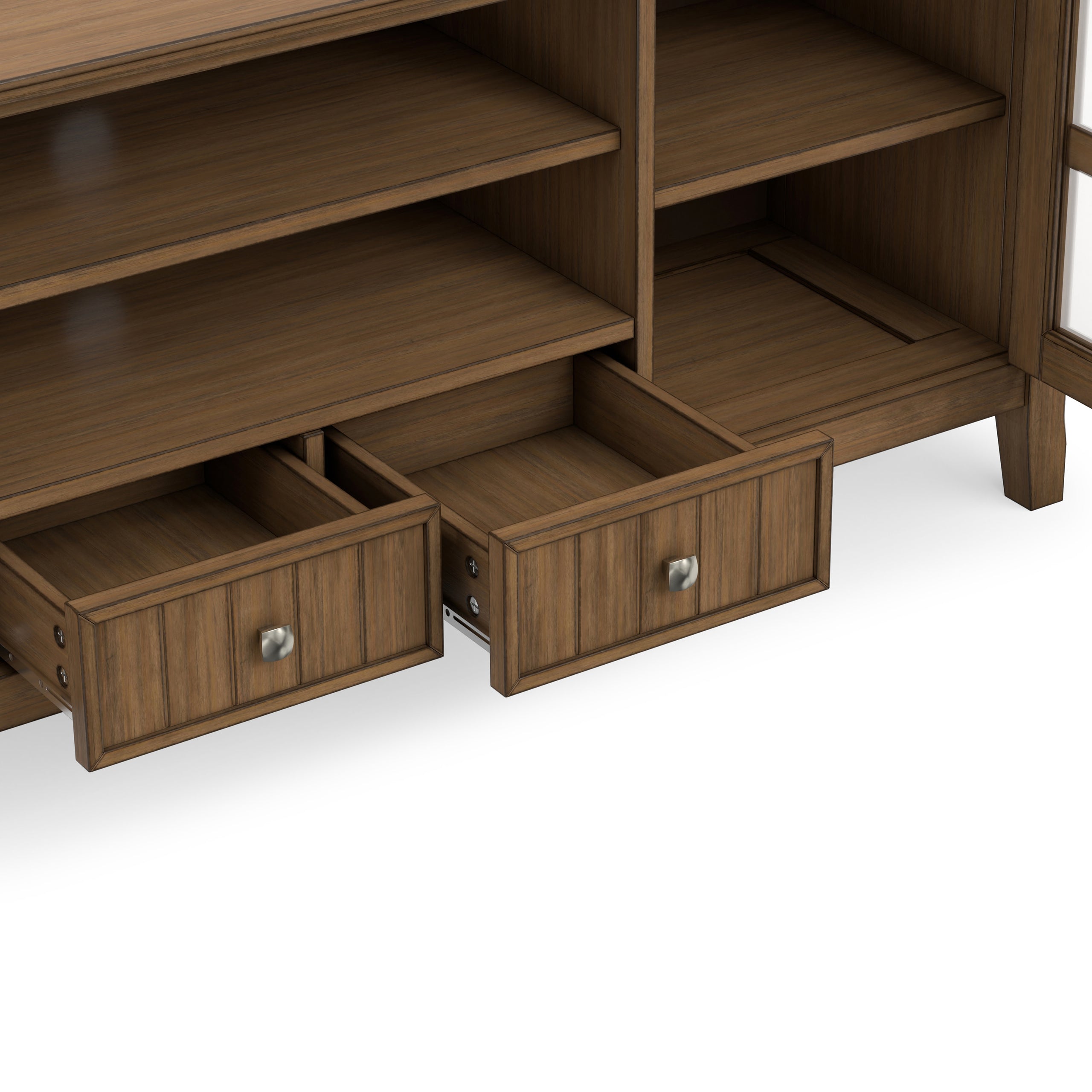 Rustic Natural Aged Brown | Acadian 60 inch TV Media Stand