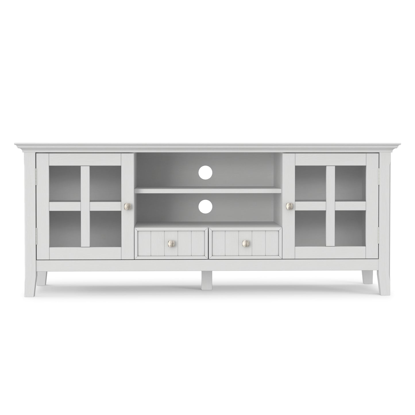 White | Acadian 60 inch TV Media Stand