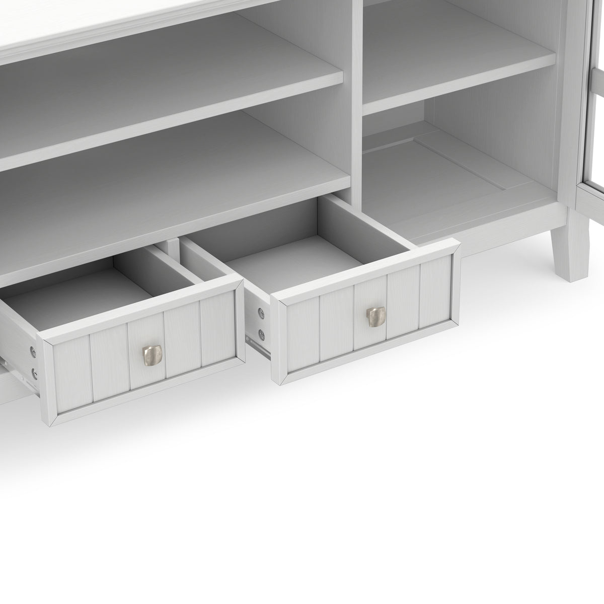 White | Acadian 60 inch TV Media Stand