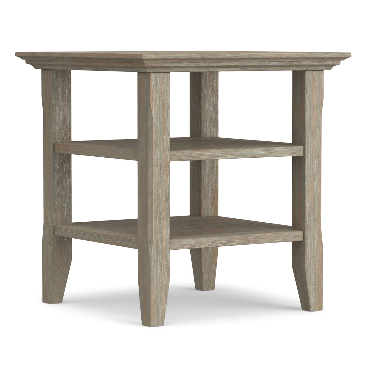 Distressed Grey | Acadian End Side Table