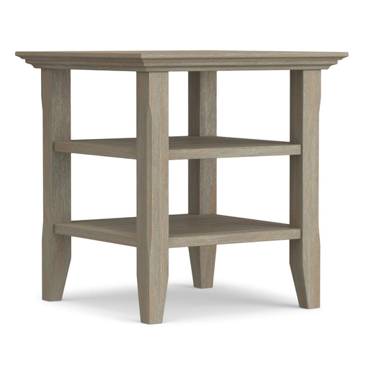 Distressed Grey | Acadian End Side Table
