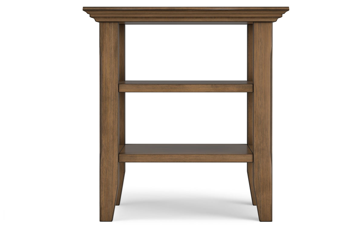 Rustic Natural Aged Brown | Acadian End Table
