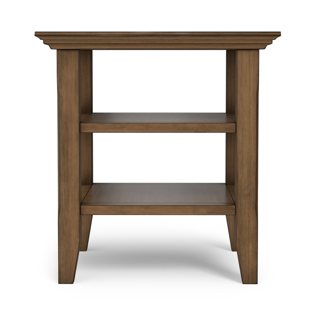 Rustic Natural Aged Brown | Acadian End Table