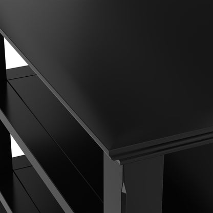 Black | Acadian Narrow Side Table