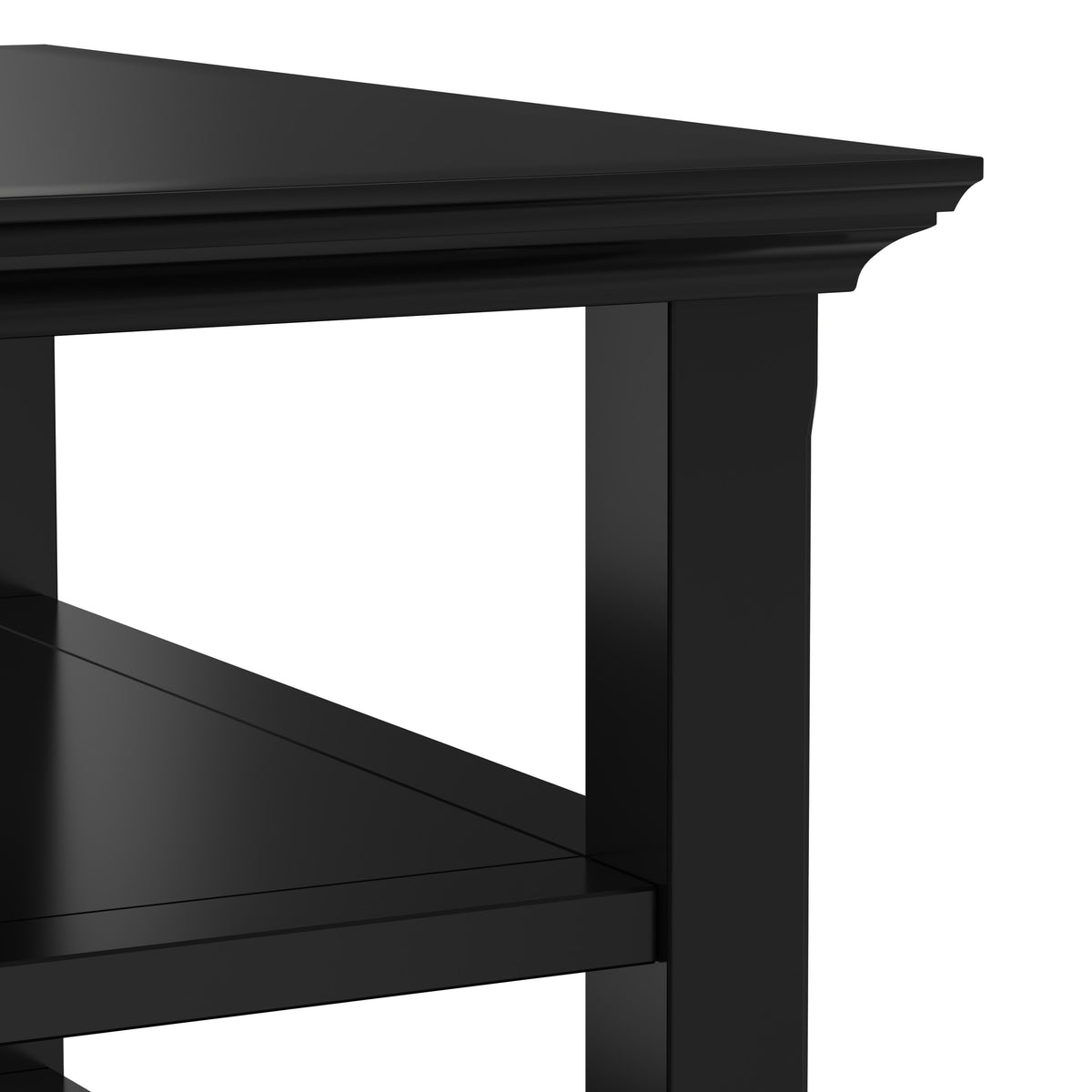 Black | Acadian Narrow Side Table
