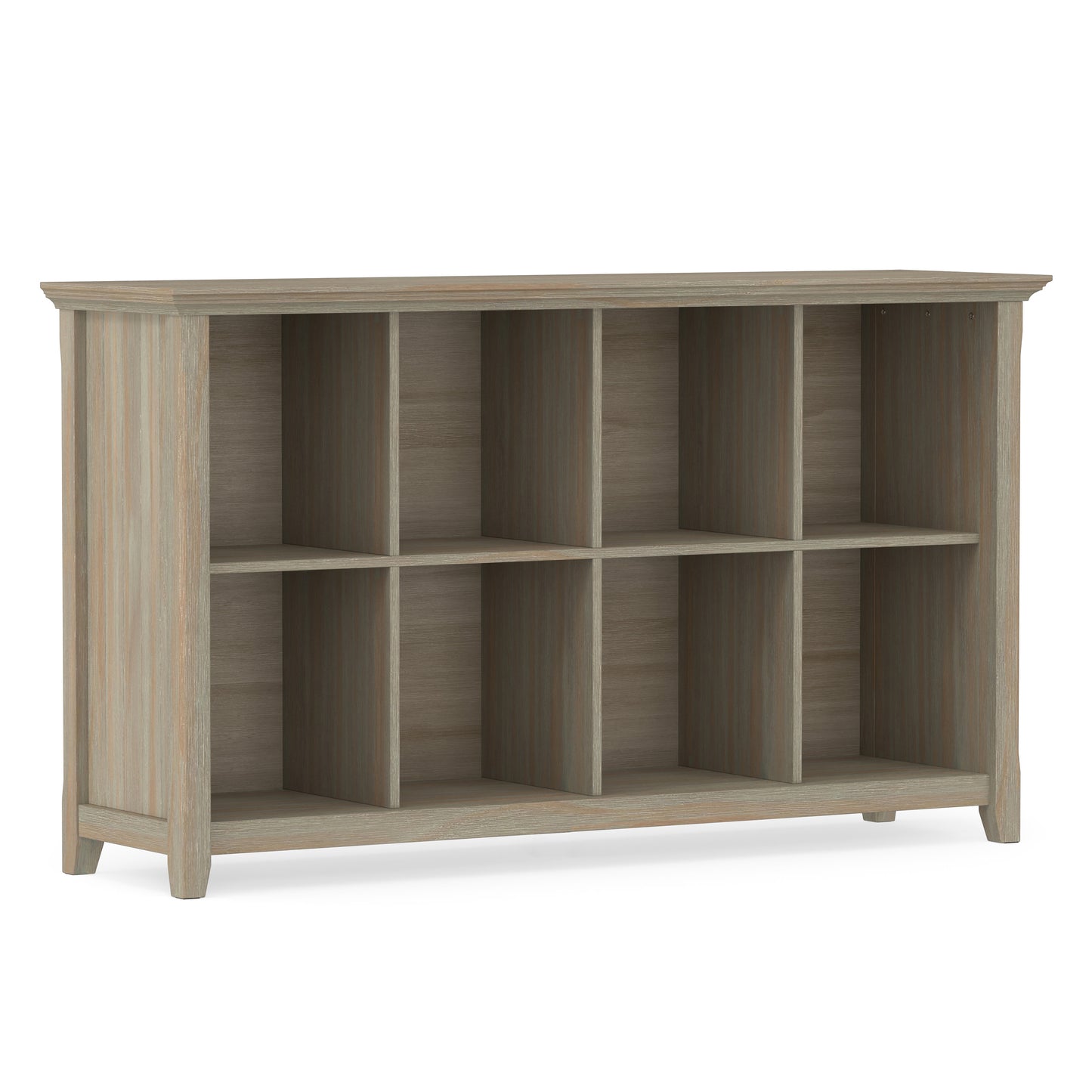 Distressed Grey | Acadian 8 Cube Storage Sofa Table