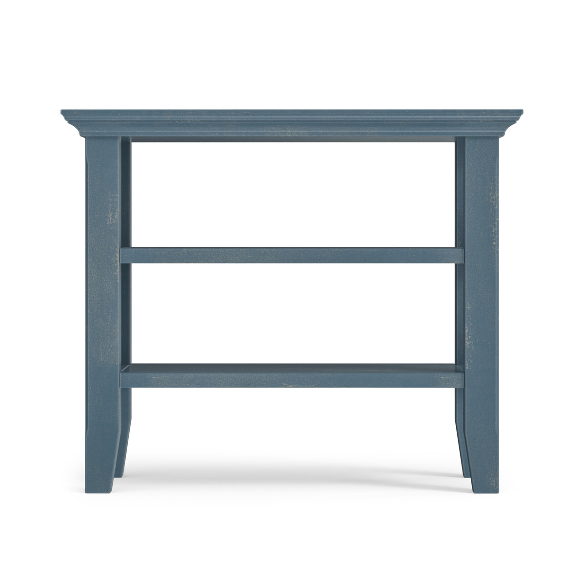 Distressed Coastal Blue | Acadian Narrow Side Table