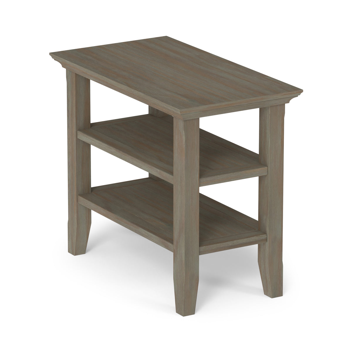 Distressed Grey | Acadian Narrow Side Table