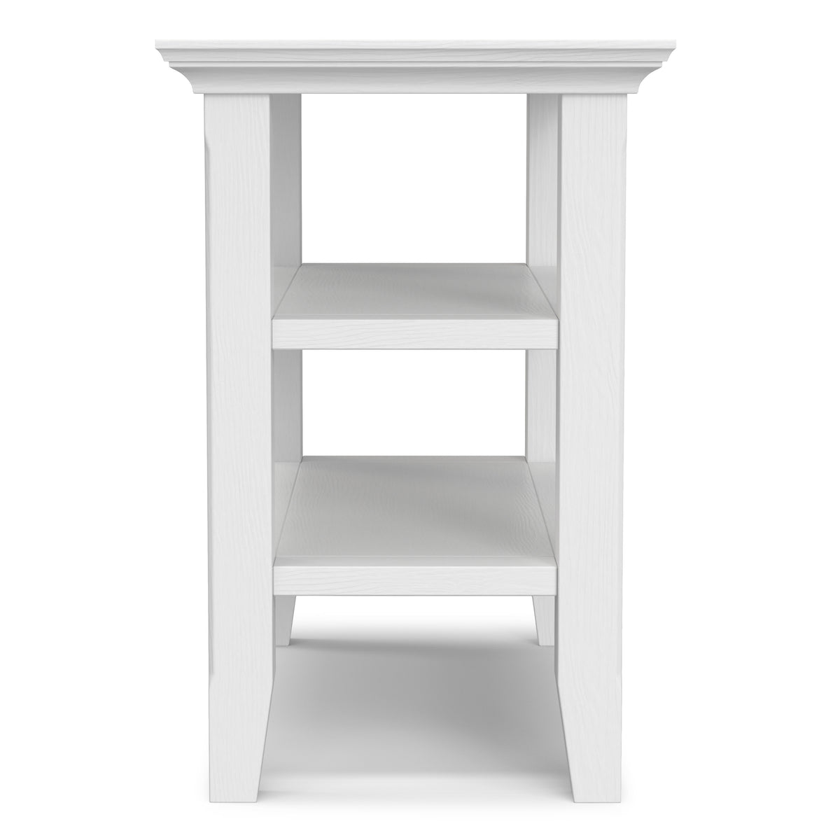 White | Acadian Narrow Side Table