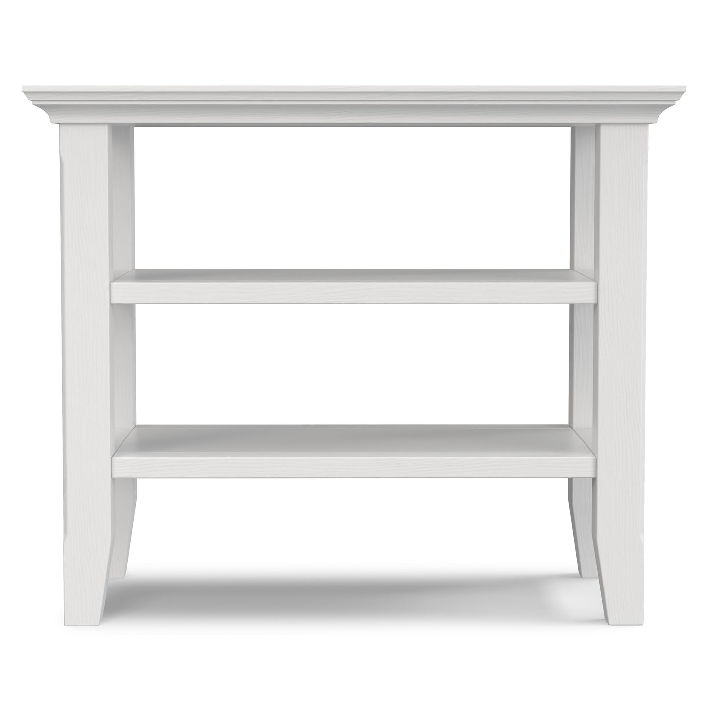 White | Acadian Narrow Side Table