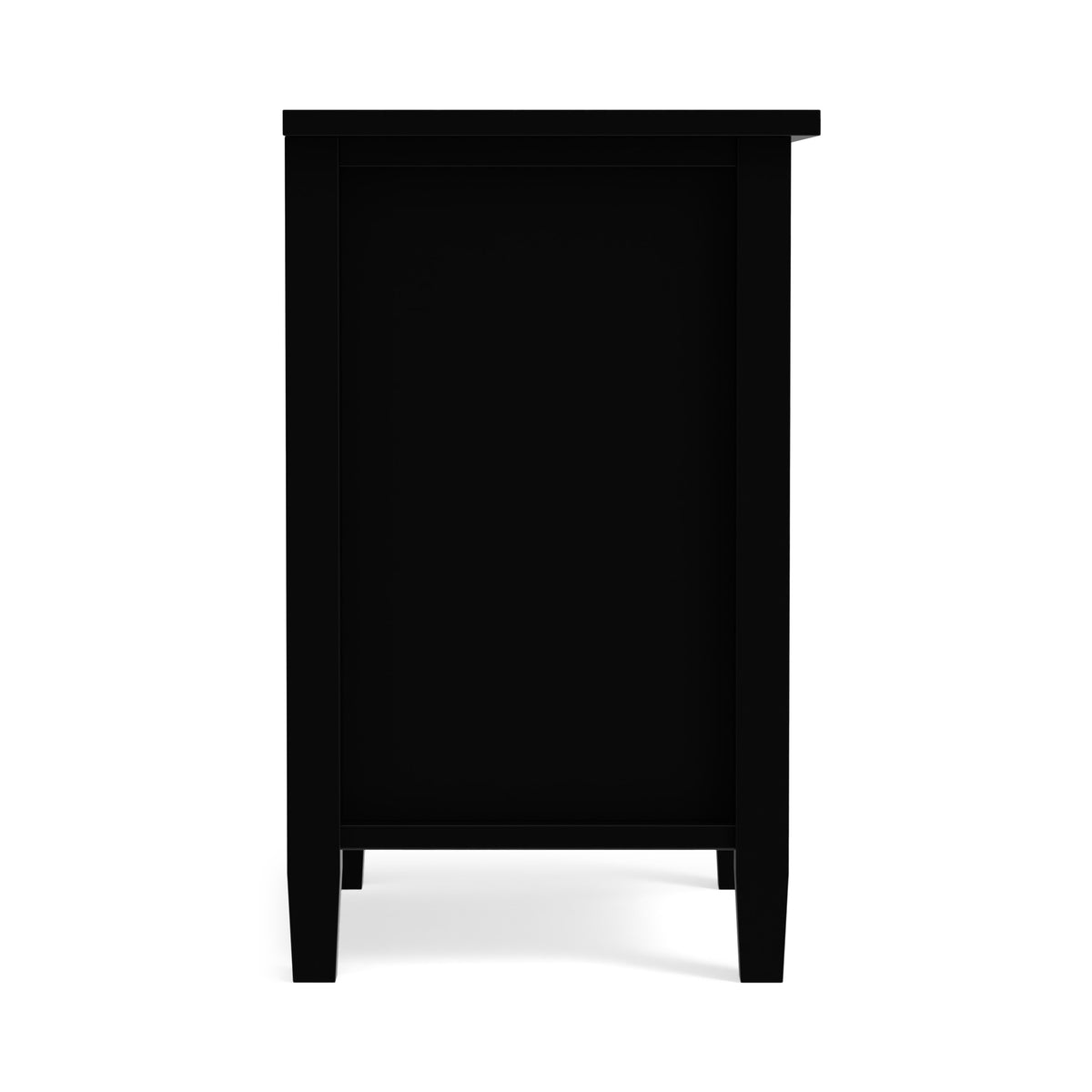 Black | Warm Shaker Nightstand