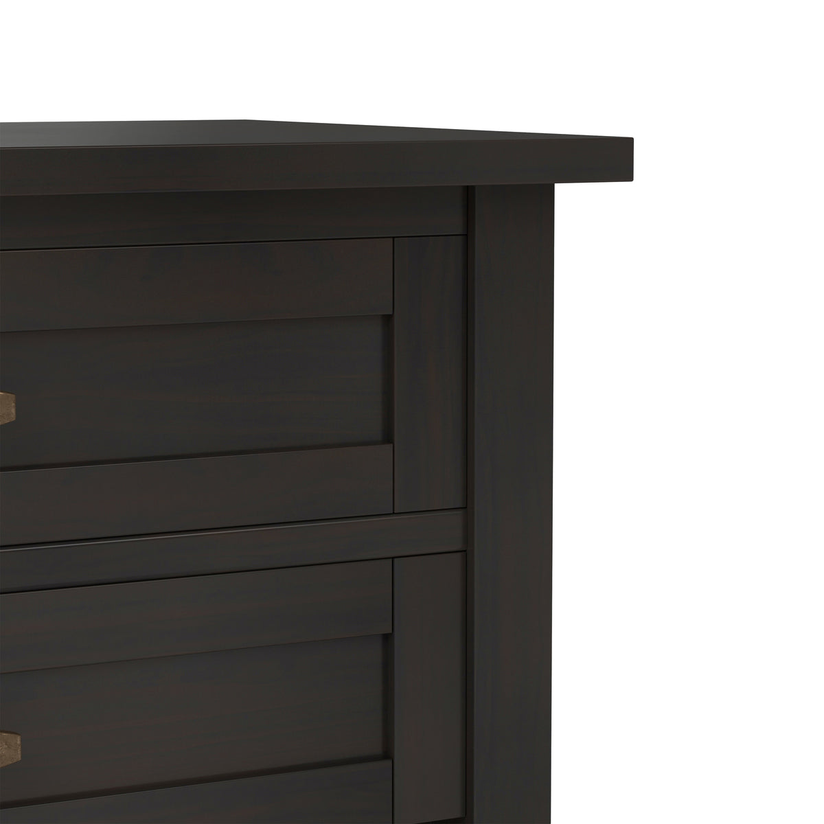 Dark Brown | Warm Shaker Nightstand