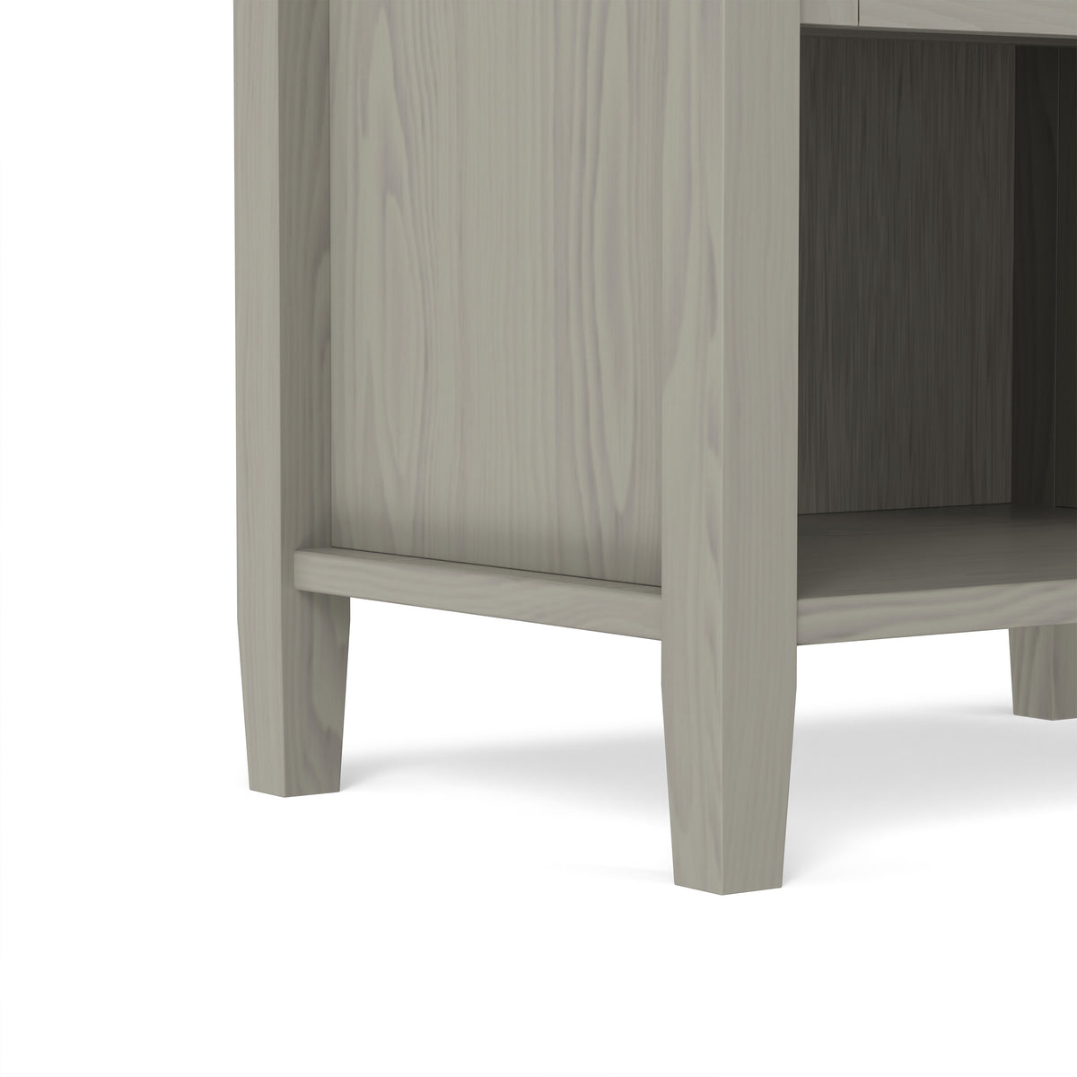 Fog Grey | Warm Shaker Nightstand