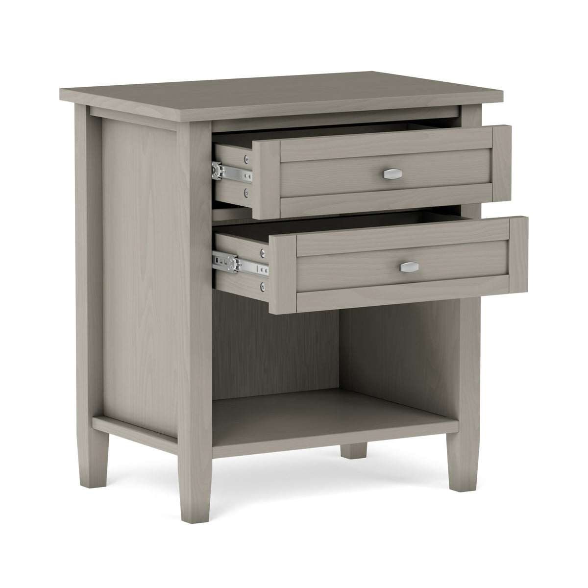 Fog Grey | Warm Shaker Nightstand