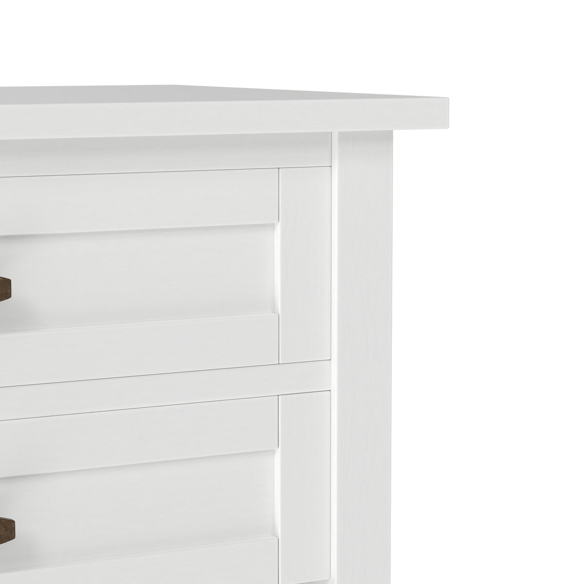 White | Warm Shaker Nightstand