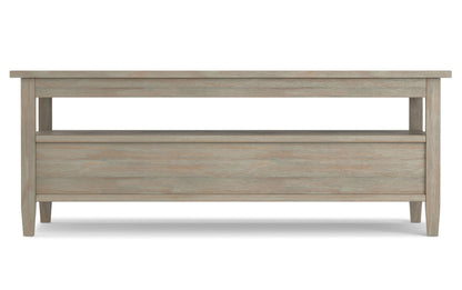 Distressed Grey | Warm Shaker Coffee Table