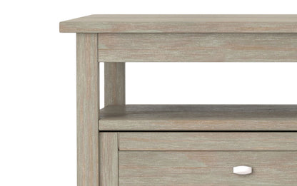 Distressed Grey | Warm Shaker Coffee Table