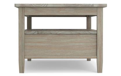 Distressed Grey | Warm Shaker Coffee Table