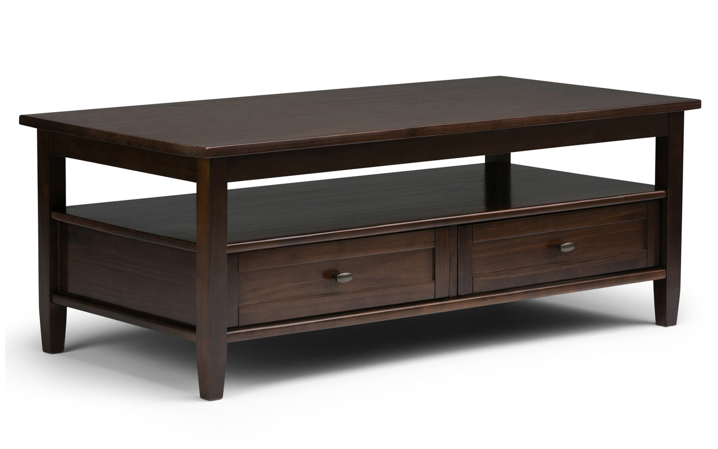 Brunette Brown | Warm Shaker Coffee Table