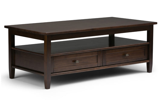 Brunette Brown | Warm Shaker Coffee Table