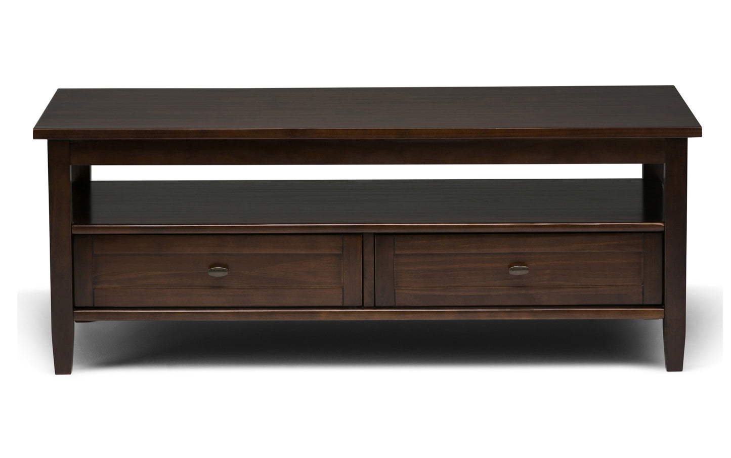 Brunette Brown | Warm Shaker Coffee Table