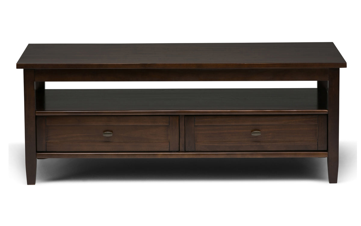 Brunette Brown | Warm Shaker Coffee Table