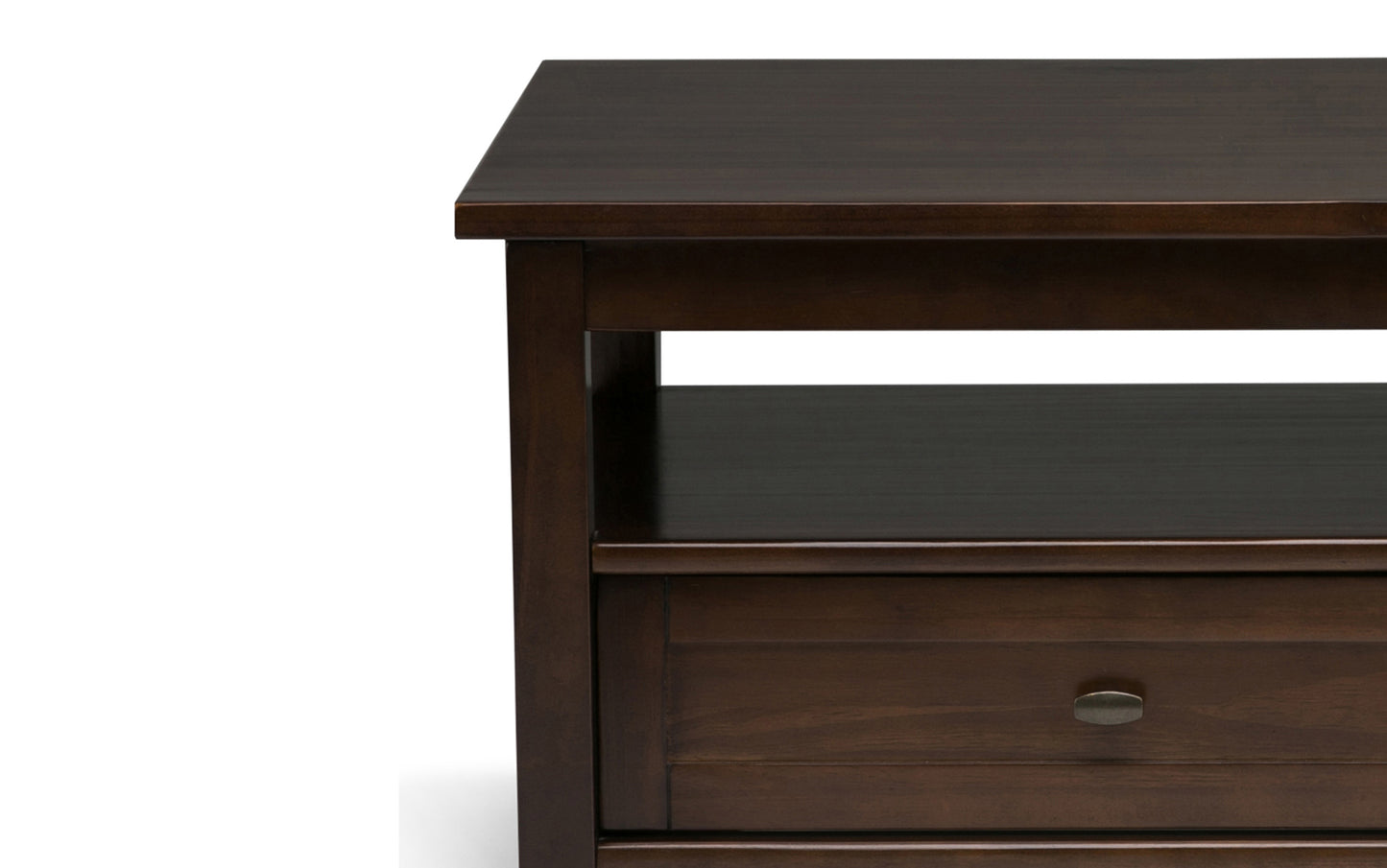 Brunette Brown | Warm Shaker Coffee Table