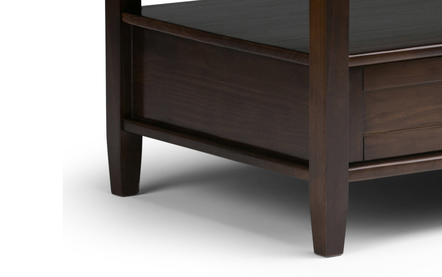 Brunette Brown | Warm Shaker Coffee Table