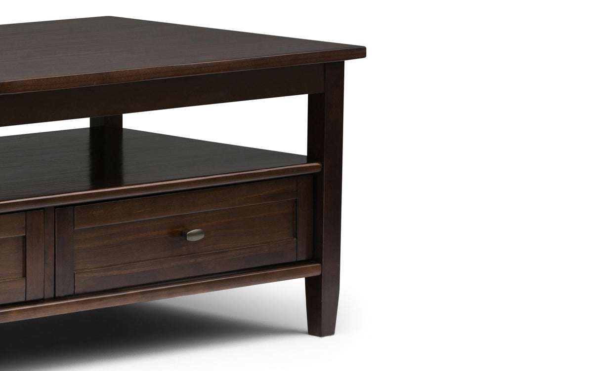 Brunette Brown | Warm Shaker Coffee Table