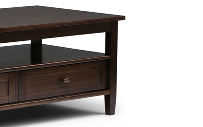 Brunette Brown | Warm Shaker Coffee Table