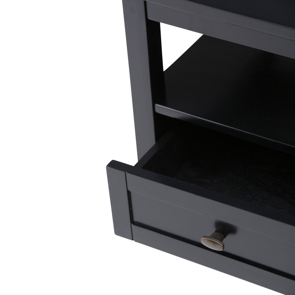 Black | Warm Shaker End Table