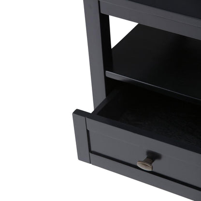 Black | Warm Shaker End Table