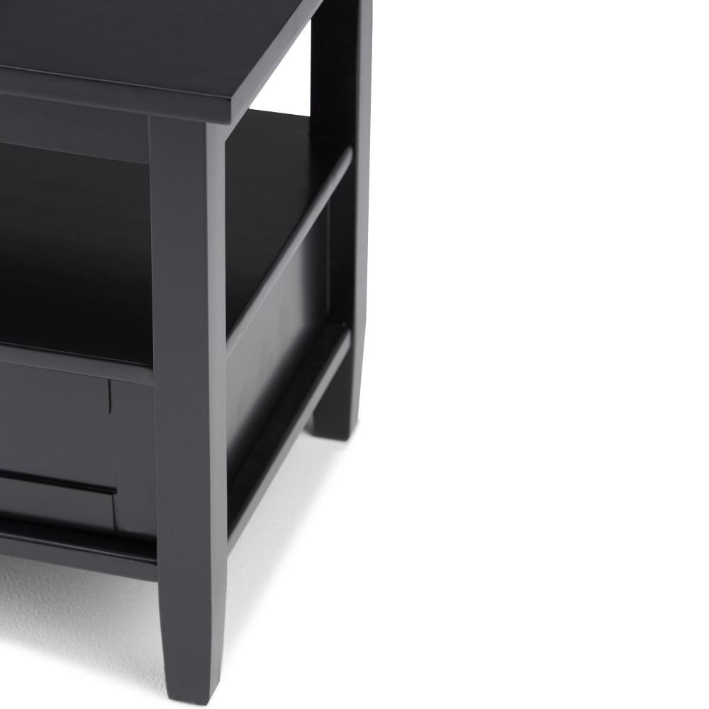 Black | Warm Shaker End Table