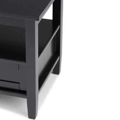 Black | Warm Shaker End Table