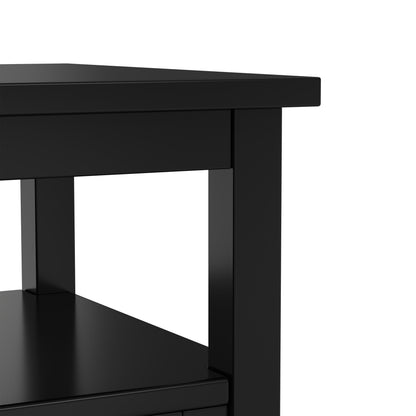 Black | Warm Shaker End Table