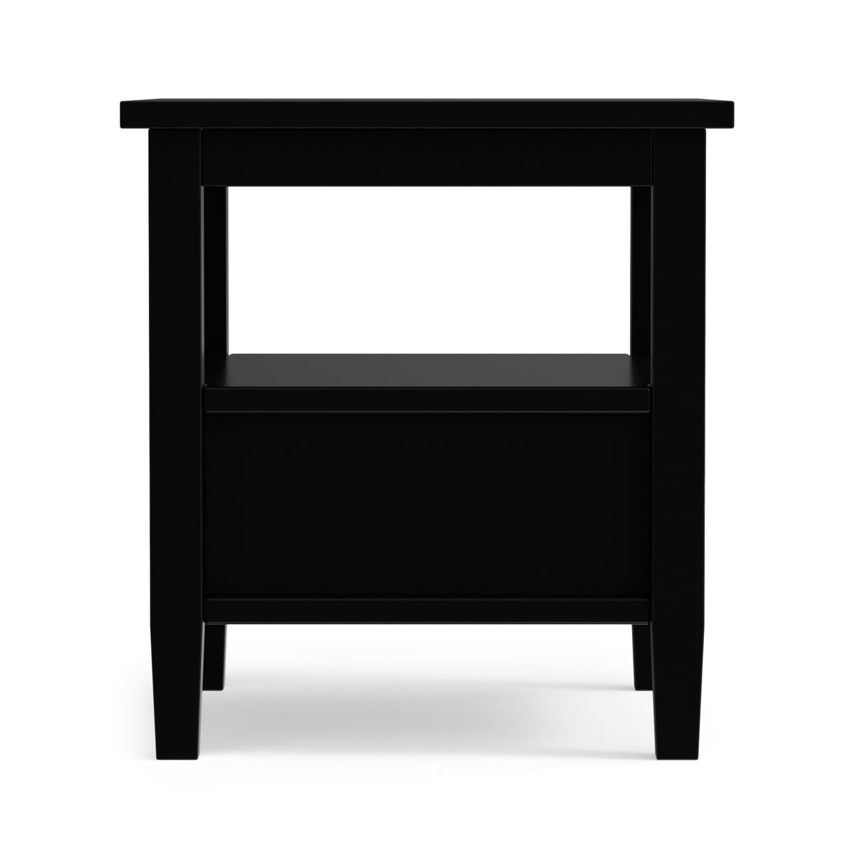 Black | Warm Shaker End Table