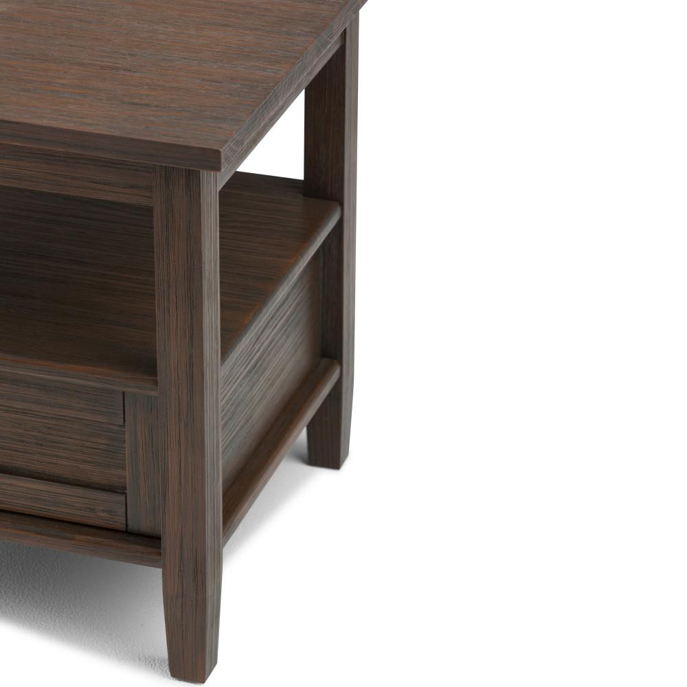 Farmhouse Brown | Warm Shaker End Table