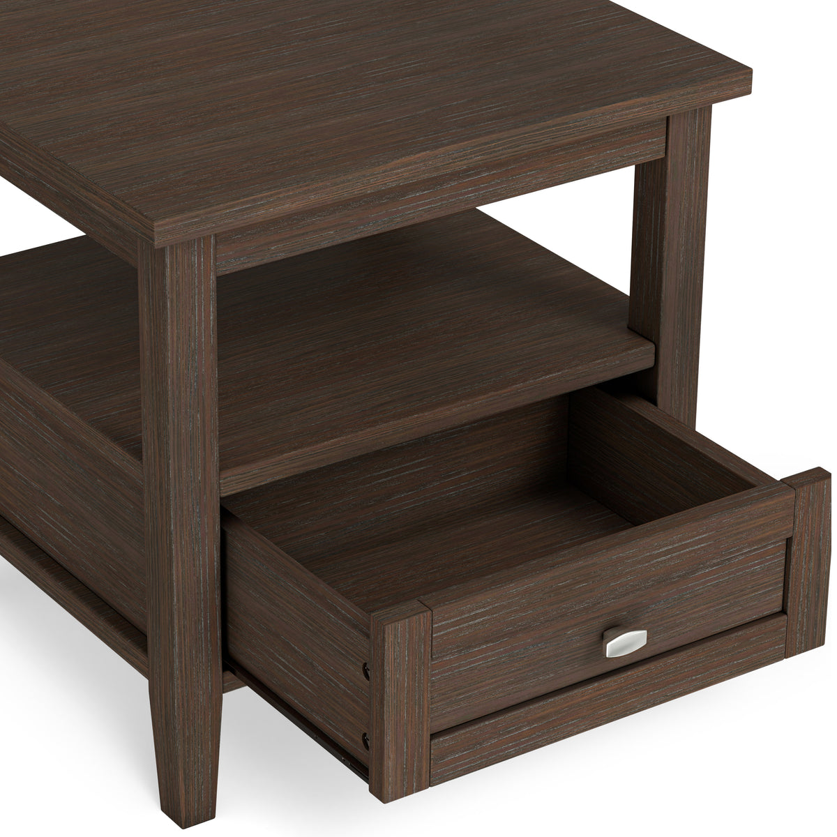 Farmhouse Brown | Warm Shaker End Table