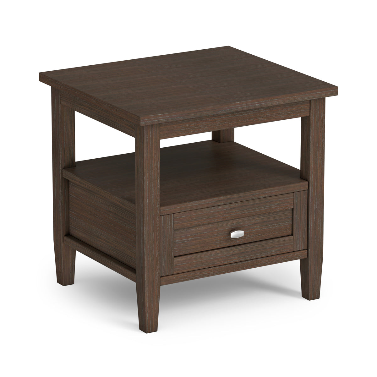Farmhouse Brown | Warm Shaker End Table