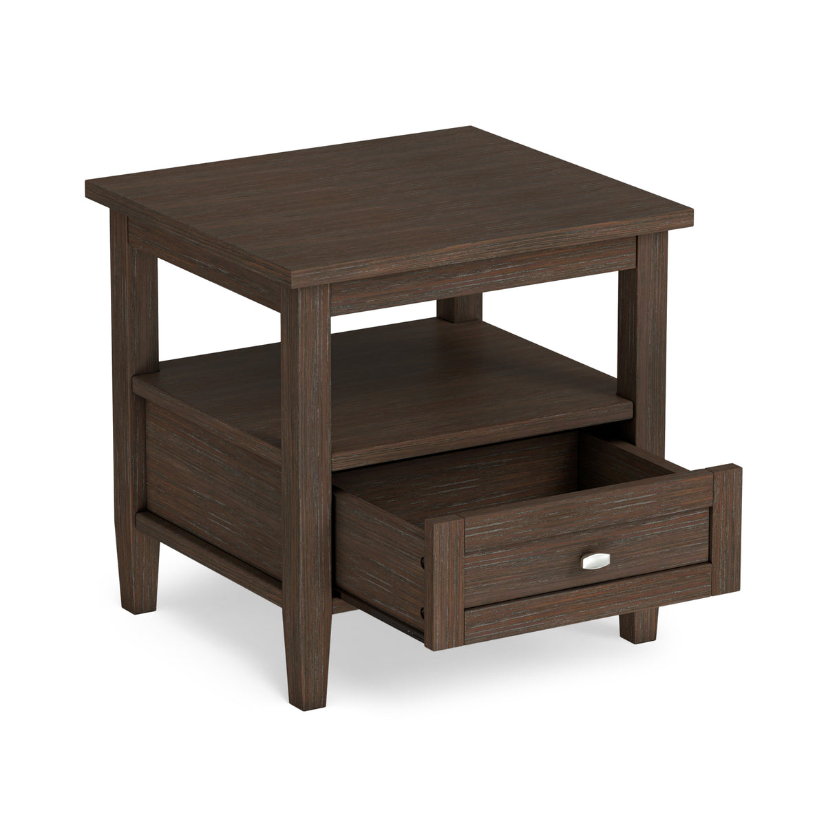 Farmhouse Brown | Warm Shaker End Table