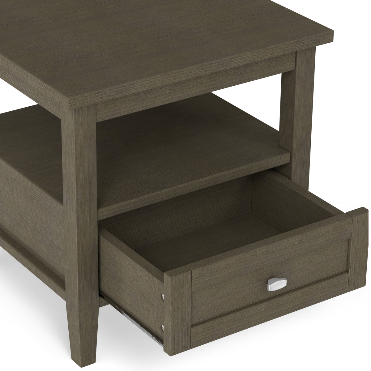 Farmhouse Grey | Warm Shaker End Table
