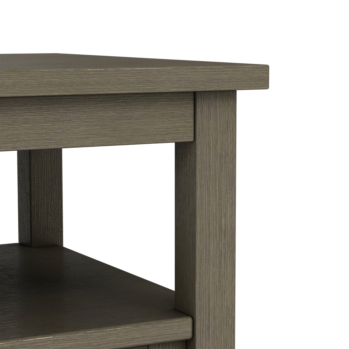 Farmhouse Grey | Warm Shaker End Table