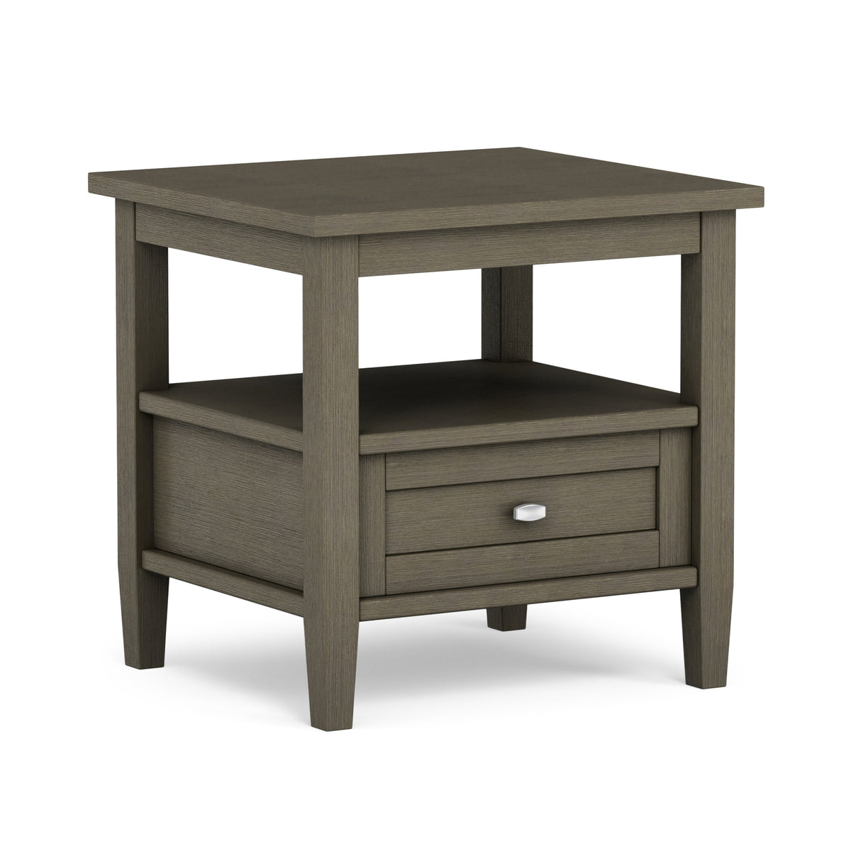 Farmhouse Grey | Warm Shaker End Table