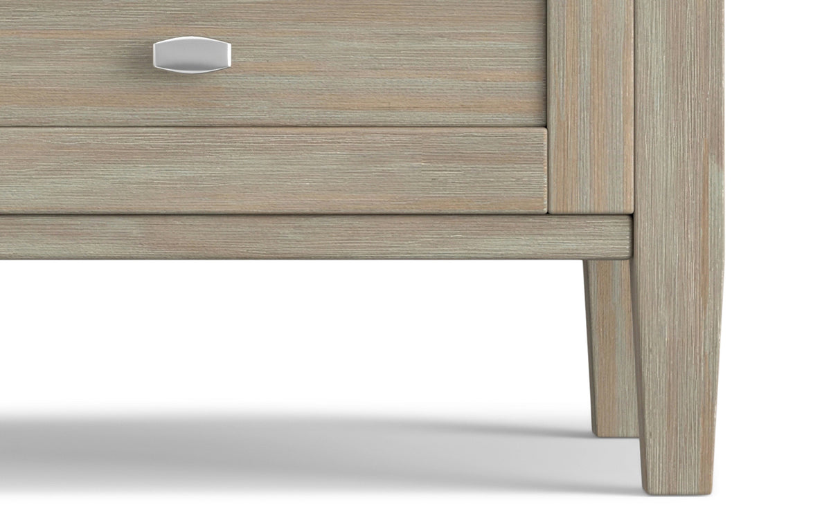 Distressed Grey | Warm Shaker End Table