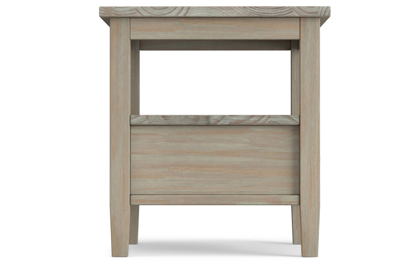Distressed Grey | Warm Shaker End Table